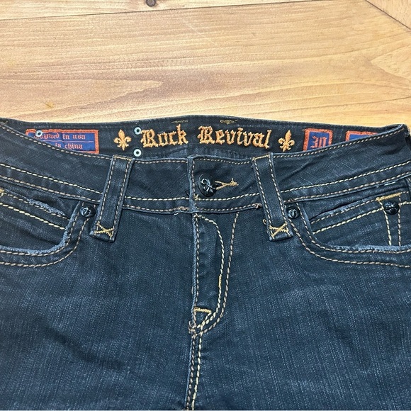 Rock Revival Women's Black Boot Cut Jeans - Picture 3 of 14